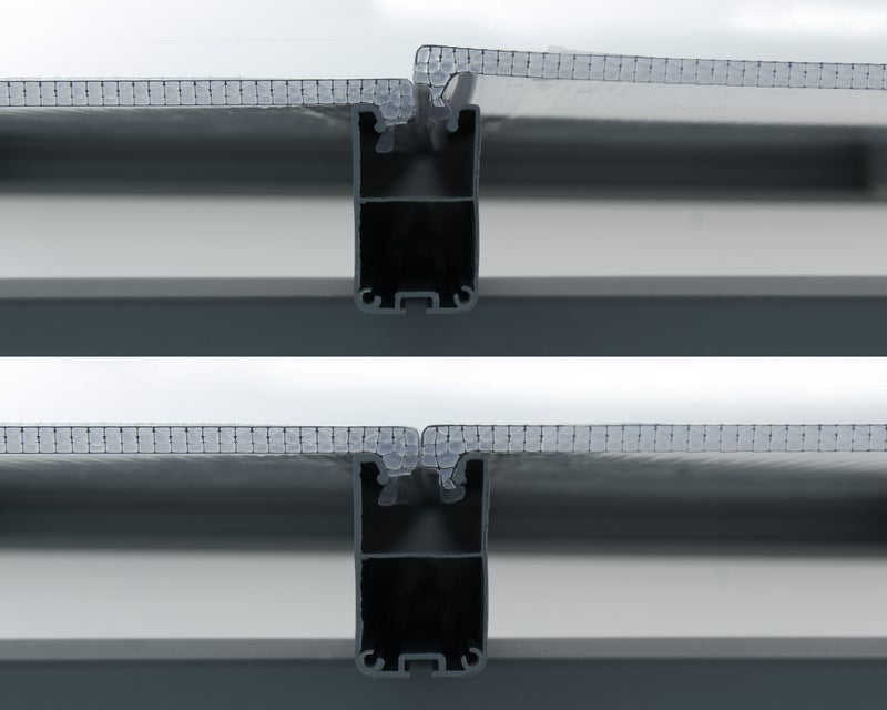 Terassikatos Feria 4 x 12,12 m, antrasiitti Palram - Canopia