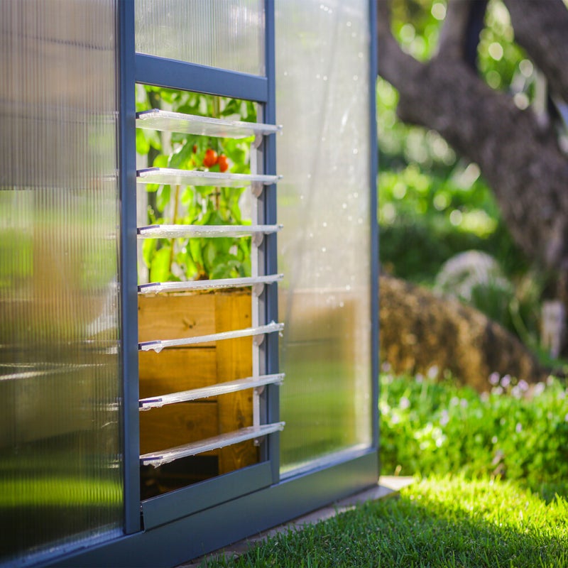 Kasvihuone Glory 12,2 m2, harmaa runko, Palram - Canopia