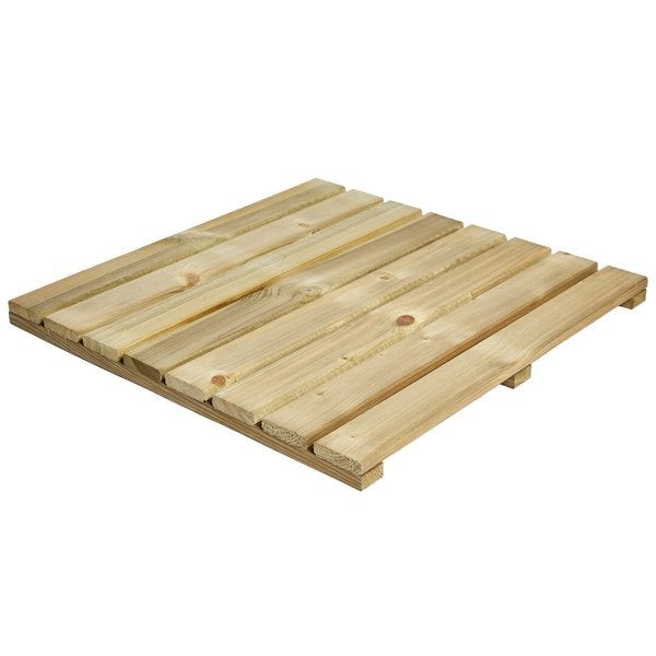 Puulaatta painekyll&auml;stetty 50 x 50 cm HORTUS