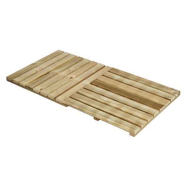 Puulaatta painekyll&auml;stetty 50 x 50 cm HORTUS