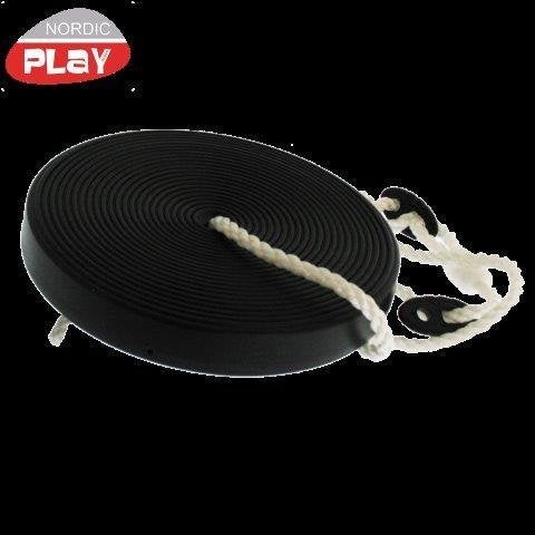 NORDIC PLAY Py&ouml;re&auml; keinu, musta, sis. k&ouml;yden