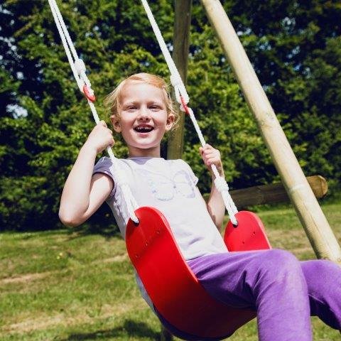 NORDIC PLAY Pehme&auml; keinu, punainen, sis. k&ouml;yden