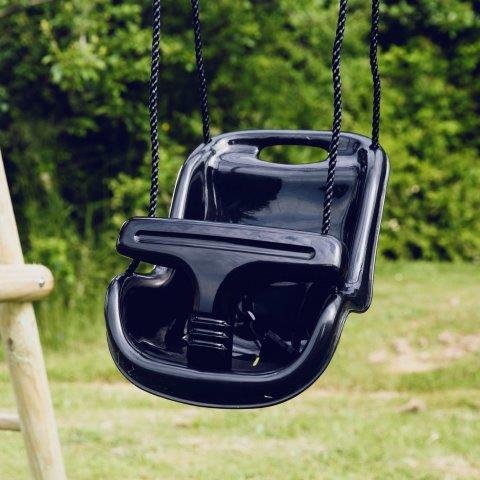 NORDIC PLAY Vauvakeinu, musta, mustat k&ouml;ydet