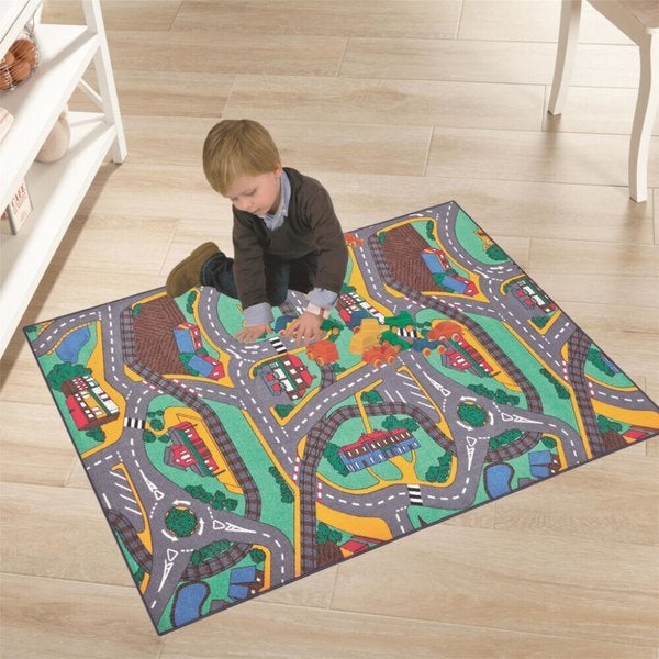 Liikennematto 67x 100 cm PARADISO TOYS