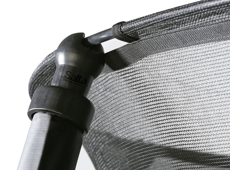 Salta Trampoliini First Class &Oslash;427 cm, musta sis. turvaverkon portaat