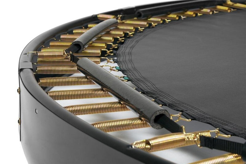 Salta Trampoliini Royal Baseground Sport &Oslash;366 cm, musta