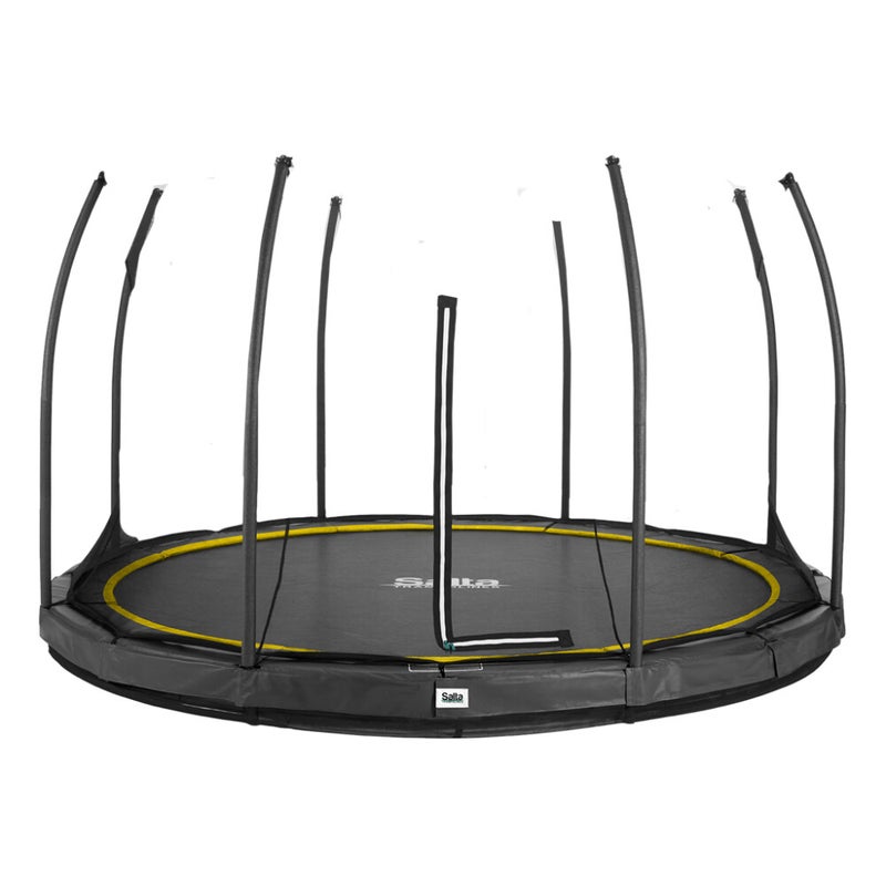 Salta Trampoliini Comfort Edition Inground &Oslash;427 cm, musta, sis. turvaverkon