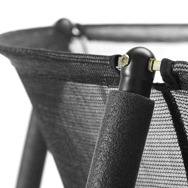 Salta Trampoliini Comfort Edition Inground 305x214 cm, musta, sis. turvaverkon