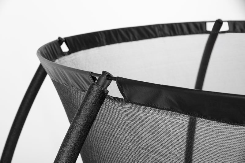 Salta Trampoliini Cosmos &Oslash;366 cm, musta sis. turvaverkon