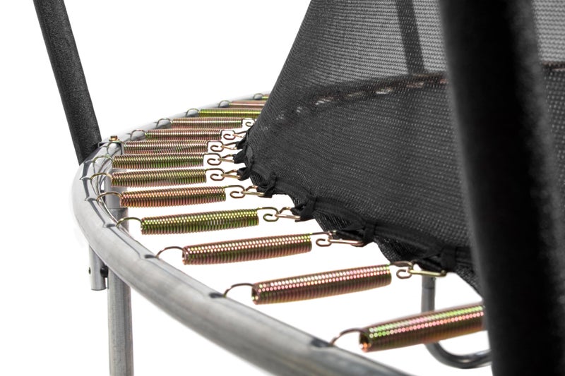 Salta Trampoliini Cosmos &Oslash;366 cm, musta sis. turvaverkon