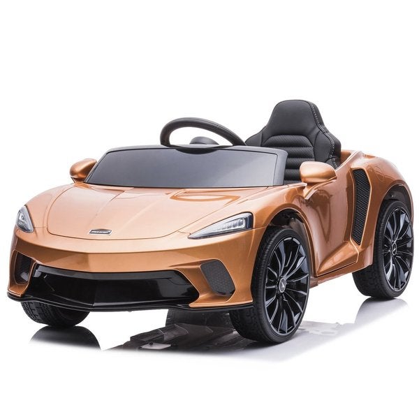 S&auml;hk&ouml;auto McLaren GT 12V7AH , kumipintaisilla renkailla ja nahkaistuimella, NORDIC PLAY Speed