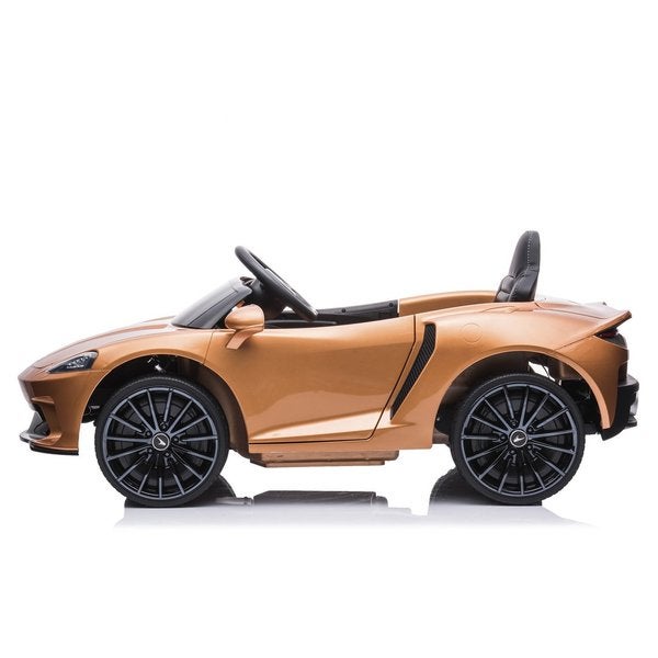 S&auml;hk&ouml;auto McLaren GT 12V7AH , kumipintaisilla renkailla ja nahkaistuimella, NORDIC PLAY Speed