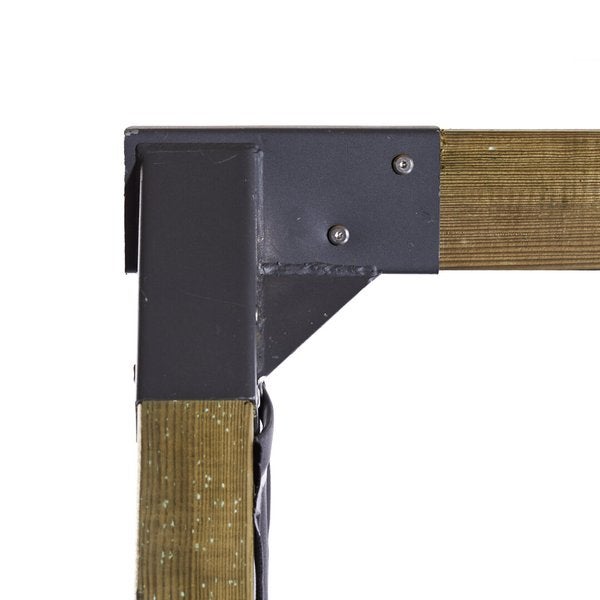 Keinuteline kiipeilymoduulilla, vihre&auml; liukum&auml;ki, keinuistun ja trapetsikeinu NORDIC PLAY Active