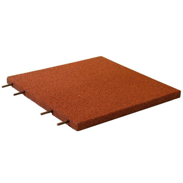 Kumilaatta 500 x 500 x 30 mm punainen NORDIC PLAY Active