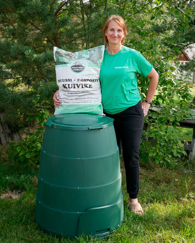 Johanna l&auml;mp&ouml;kompostori