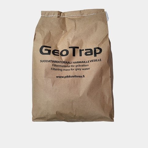 GeoTrap suodatinmassa