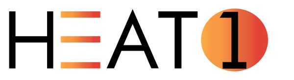 Terassil&auml;mmitin ECO high-line 2 x 1500 W, musta HEAT1