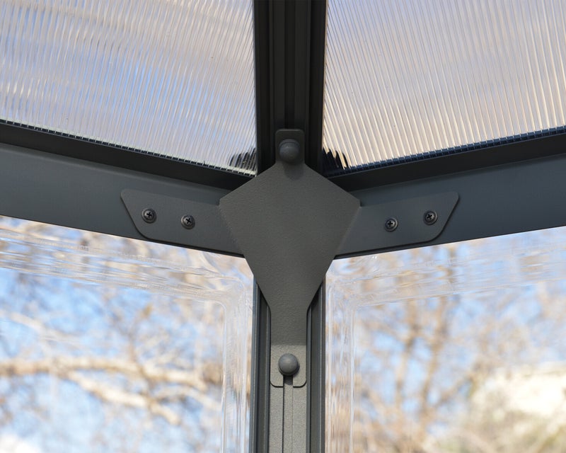 Palram - Canopia Oasis kuusikulmainen kasvihuone 9 m2