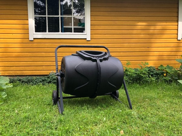 Pikkuvihre&auml; Rumpukompostori