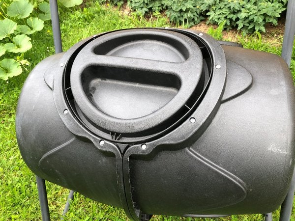 Pikkuvihre&auml; Rumpukompostori