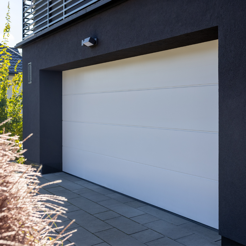 Autotallinovi 300 x 200 cm ilman moottoria, valkoinen NORDIC HOME