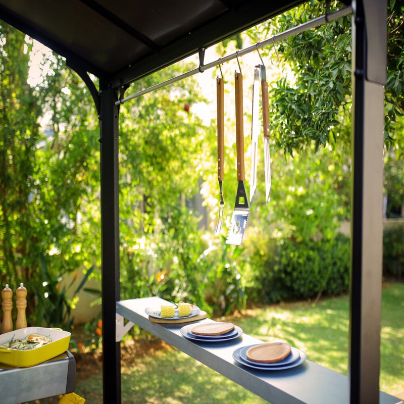 Kes&auml;keitti&ouml; BBQ Austin 2400, musta, Palram - Canopia