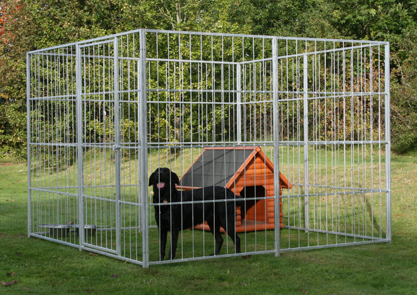 HORTUS Koiratarha, keskisuuri (7 sivumoduulia + porttimoduuli)